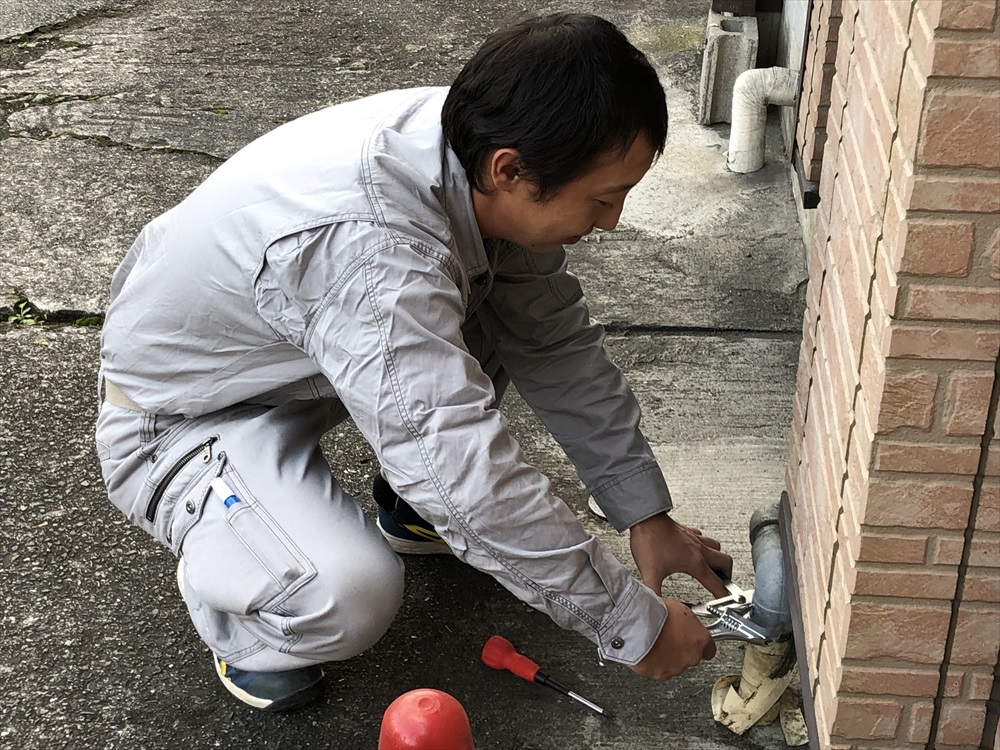 漏水調査 大前設備 水漏れ 姫路